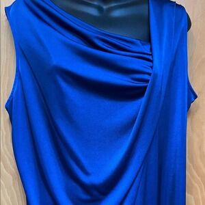 Jones New York collection beautiful royal blue top
